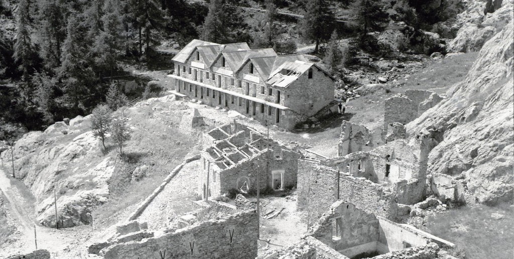 Ruïnes La Minière Valaura - restauratie van de site